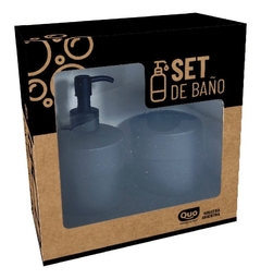 Imagen de Kit Set Accesorios Plastico Baño Pettish Online