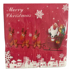 Servilletas Navideñas Navidad Decoupage 20u Decoracion Mesa