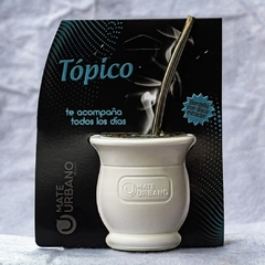 Mate Urbano Topico Colores Con Bombilla Pettish Online - tienda online