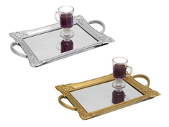 Bandeja De Cama Desayunador Plastica Espejada Bp3002 Pettish - comprar online