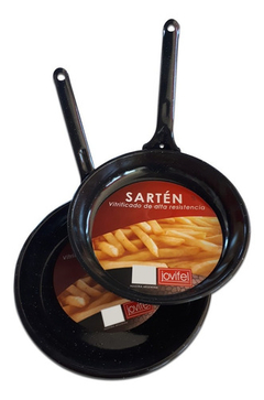Sarten Enlozado Vitrificado 24 Cm Reforzado Jovifel - Pettish Bazar