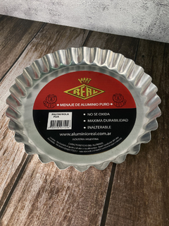 Tartera Pastafrola Aluminio Reforzado 30 Cm Pettish Online Color Gris - comprar online