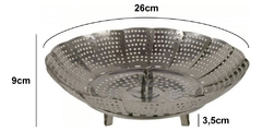 Vaporera Vaporiera Plegable Vegetales Acero Pettish Online - comprar online