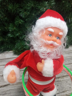 Muñeco Papa Noel Adorno Con Movimiento Deco Navidad - tienda online