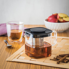Tetera Vidrio Infusor Acero Inox.tapa 1000ml Pettish Online en internet