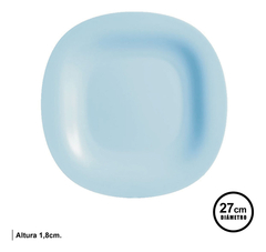 Plato Playo Carine Luminarc 27cm Vidrio Templado Pettish - comprar online