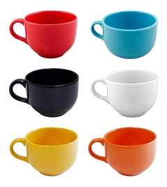 Tazón Cerealero Taza Grande De Cerámica - comprar online