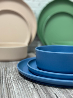 Plato Playo Grande Melamina Colores Deco Pettish Online - tienda online
