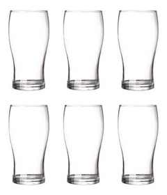 Vaso Pinta Cerveza Cervecero 590ml X6u Cristar Vidrio Color Transparente - comprar online