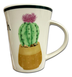 Jarro Mug Taza Conica Frases Asa Ceramica Pettish Online - comprar online