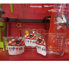 Jarra Medidora Vidrio Templado Mediana Le Cuisine Prepware 500ml Medidor Tazas - tienda online