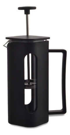 Cafetera Embolo Prensa Francesa 350ml Negra Con Filtro Acero