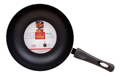 Wok 28 Cm Antiadherente Roswell Black Teflon - Pettish Bazar