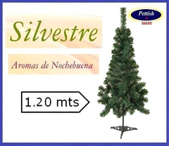 Árbol De Navidad Eurotree Silvestre De 1.2m