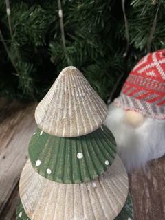Arbol Pino Adorno Navidad Deco Diseño Madera - Pettish Bazar
