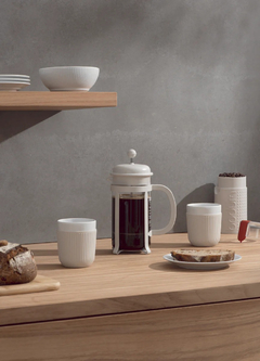 Cafetera Bodum Java Embolo 3 Pocillos Blanco Pettish Online - tienda online