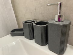 Kit De Accesorios Para Baños 4 Piezas Set Decorativo Pettish
