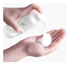 Dosificador Dispenser Baño Jabón Líquido Pico Espuma Color Esmerilado - tienda online