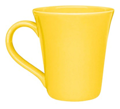 Taza Cafe Jarro Mug Tulipa Ceramica Colores