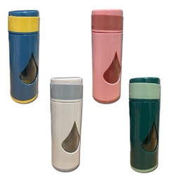 Botella Deportiva Vidrio Colores Pettish Online - tienda online