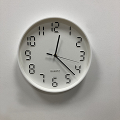 Reloj De Pared Moderno Redondo 28cm Deco Moda Pettish Online - Pettish Bazar