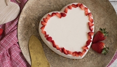 Tortera Asadera Molde Corazon Aluminio 26cm Pettish Online - comprar online