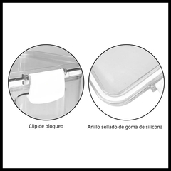 Imagen de Frasco Hermetico Apilable 950 Ml Acrilico Pop Pettish Online