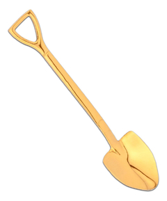 Cuchara Pala Cucharita Te Cafe Acero Dorado Pettish Online