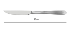 Cuchillo Asado Carne Cubiertos Tramontina Athenas X6 Pettish en internet