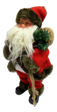 Adorno Muñeco Musical Papa Noel Deco Navidad H3026 en internet