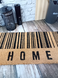 Alfombra Felpudo De Coco Antideslizante 75x25 Casa Pettish