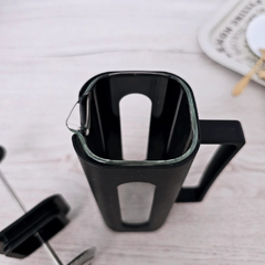 Cafetera Embolo Prensa Francesa 350ml Negra Con Filtro Acero en internet