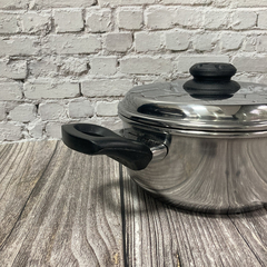 Cacerola Olla Acero Inoxidable 22cm Calidad Pettish Online - tienda online