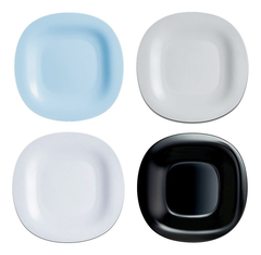 Imagen de Plato Playo Carine Luminarc 27cm Vidrio Templado Pettish