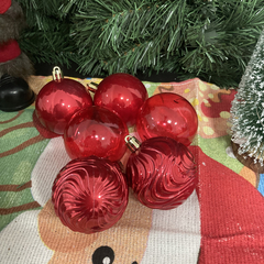 Adornos De Navidad Set Tubo X35 Esferas Navideñas Pettish - tienda online