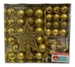 Set Adornos Arbol De Navidad Fiestas Bolas Puntal Pettish en internet
