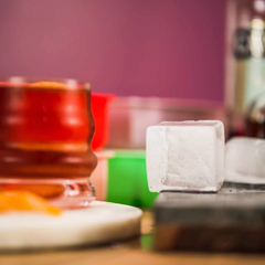Cubetera Hielera Hielo Grande De Silicona Cubos Perfectos