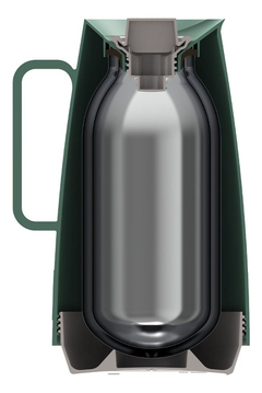 Jarra Termica Verde Tramontina 500cc Ampolla De Vidrio Exata - Pettish Bazar