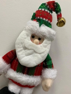 Adorno Feliz Navidad Papa Noel Navideño Cascabel Pettish - Pettish Bazar