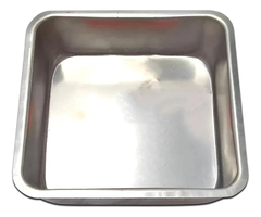 Tortera Asadera Aluminio Cuadrada Alta 22 Cm Pettish Online