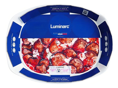 Fuente Luminarc Smart Cuisine Rectangular 38 X 28 Cm Blanco - Pettish Bazar