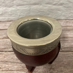 Mate Imperial Premium Acero Inoxidable Virola Pettish Color 13043 Espejo en internet