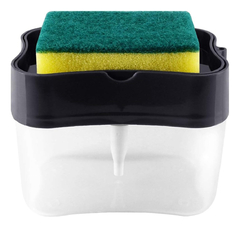 Dispenser Detergente Porta Esponja Cocina Pettish Online - comprar online