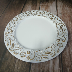 Imagen de Plato De Sitio Diseño Impermeable 33cm Plastico Pettish