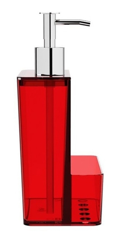 Imagen de Dispenser De Jabón Liquido Porta Esponja Lila Pettish Online