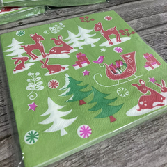 Servilletas Navideñas Navidad Decoupage 20u Decoracion Mesa - tienda online
