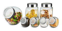 Especiero Condimentero Frasco Vidrio 2 Posiciones - comprar online