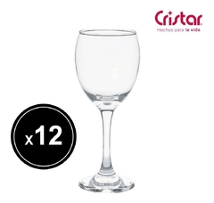 Copa Agua Versalles Vidrio Cristar 300ml X12 Pettish Online - comprar online