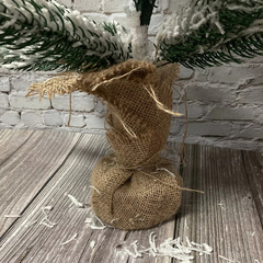 Imagen de Árbol Navidad Dm Deco Nevado 90 Cm Plástico Verde