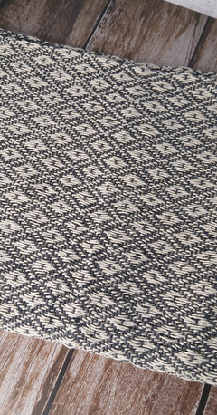 Manta Algodon Rombos 125 X 150 Cm Rustica Pie De Cama Sillon en internet